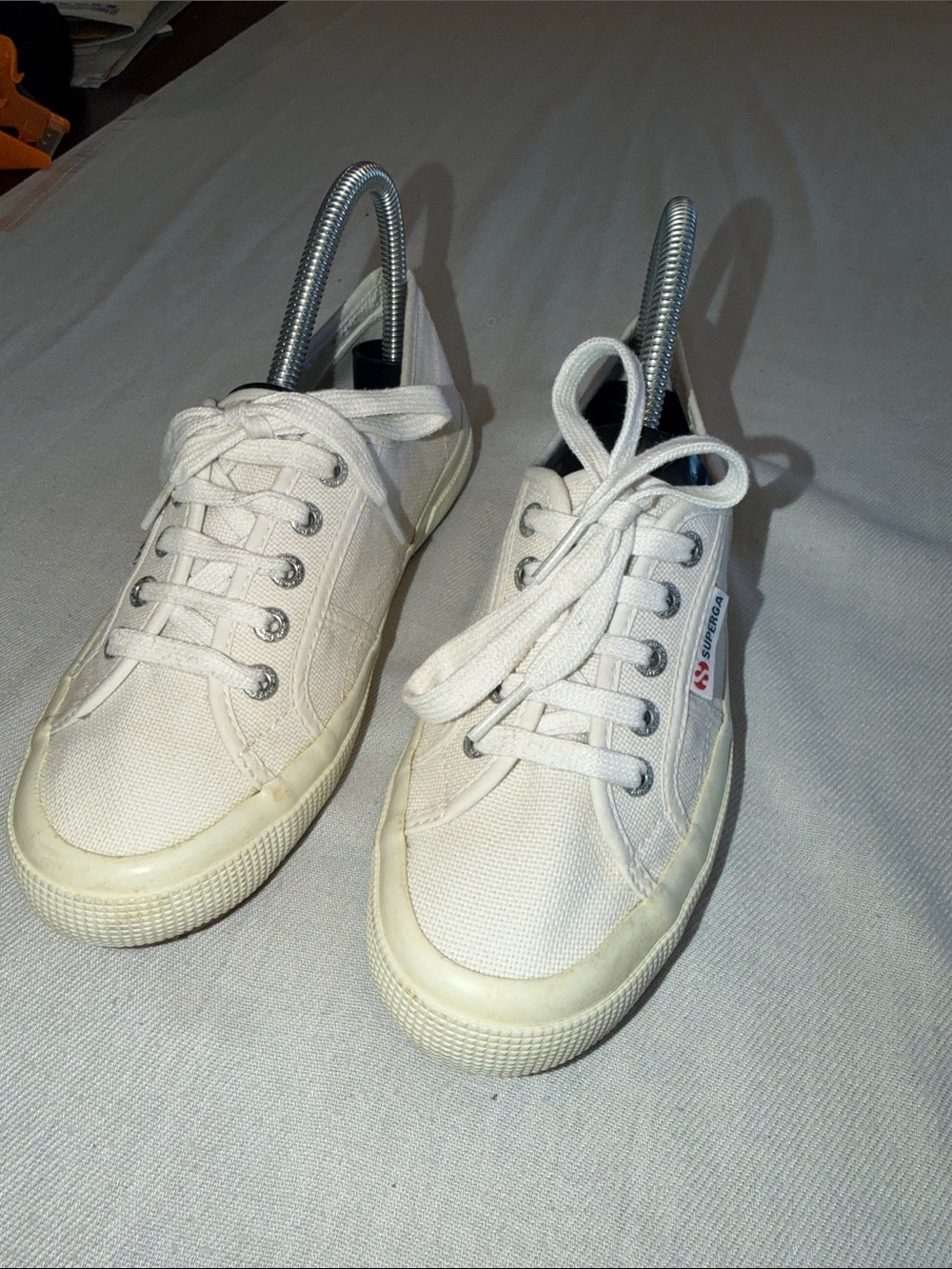 Superga Women's White Sneakers SZ 7